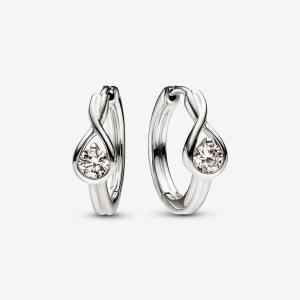 Pandora Brilliance 0.50 ct tw Earrings White Gold | 516-OLQUTV