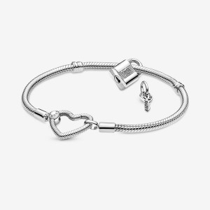 Pandora Charm Bracelets Sterling Silver | 867-CYRIPQ