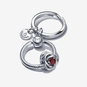 Pandora Charm Holders Sterling Silver | 287-YDTFXR