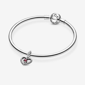 Pandora Charm Holders Sterling Silver | 364-YXZQAR