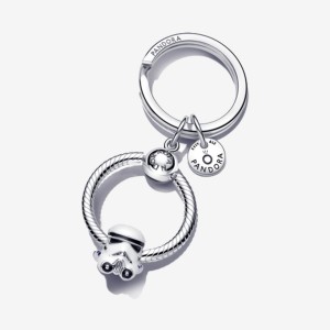 Pandora Charm Holders Sterling Silver | 320-MNTQHX