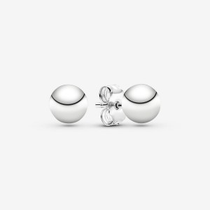 Pandora Classic Beads Stud Earrings Sterling Silver | 185-FUTYKJ