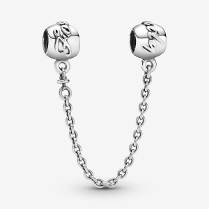 Pandora Family Forever Safety Safety Chains Sterling Silver | 437-TJIQYB