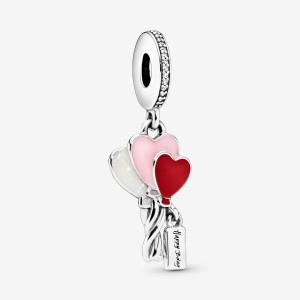 Pandora Happy Bday Balloon Dangle Dangle Charms Birthday Jewelry | 309-MLKVZW