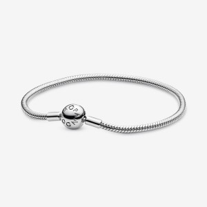 Pandora Moments Snake Charm Holders Sterling Silver | 908-DBJXPL