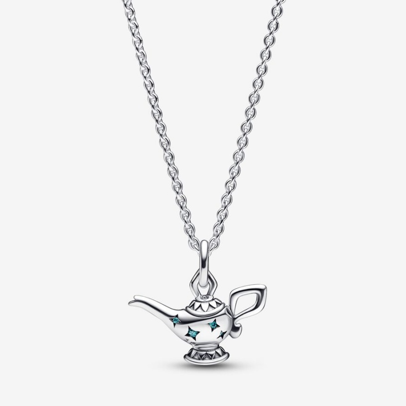 Pandora Aladdin Magic Lamp Collier Chain Necklaces Sterling Silver | 974-YWXVLO