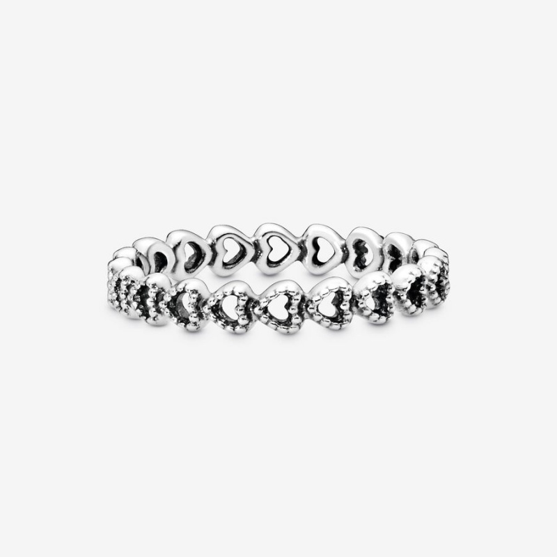 Pandora Band ofs Band Rings Sterling Silver | 049-SXYIPD