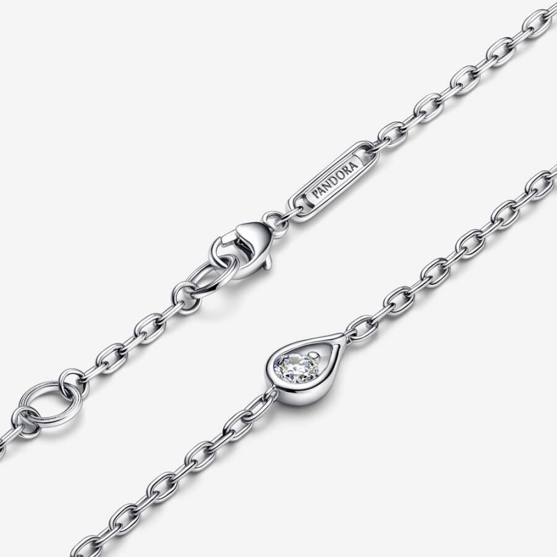 Pandora Brilliance 0.15 ct tw Bracelets Sterling Silver | 257-BVPYOR