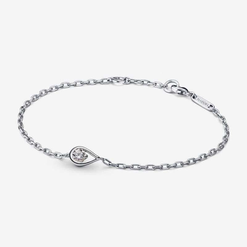 Pandora Brilliance 0.25 ct tw Bracelets Sterling Silver | 098-MNKLYA