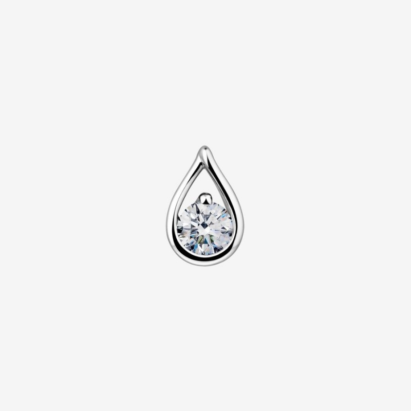 Pandora Brilliance 0.50 ct tw Earrings Sterling Silver | 036-JFZTQL