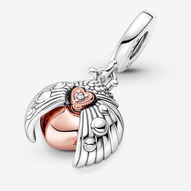 Pandora Charm Bracelets Rose Gold Plated | 465-TEQDGY