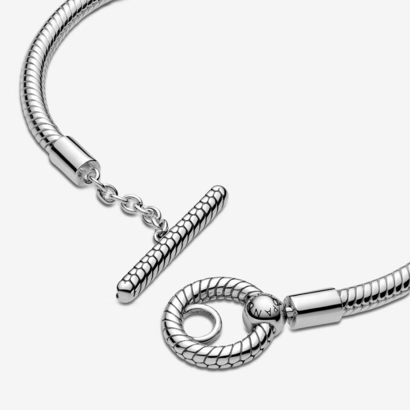 Pandora Charm Bracelets Sterling Silver | 215-ENVTSI