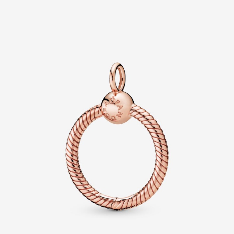 Pandora Charm Holders Rose Gold Plated | 046-MKCTEA