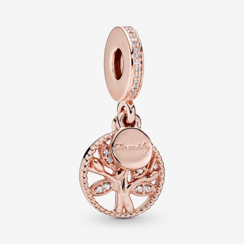 Pandora Charm Holders Rose Gold Plated | 328-NHREJB