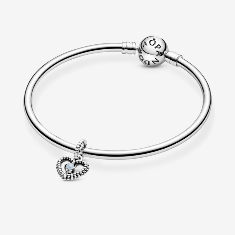 Pandora Charm Holders Sterling Silver | 031-GKQINC