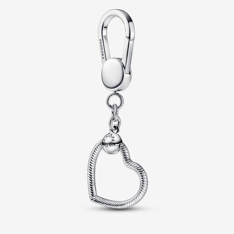 Pandora Charm Holders Sterling Silver | 678-ZNFVJU