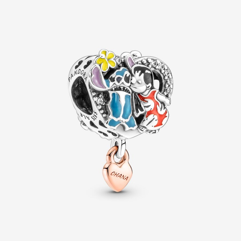 Pandora Charm Holders Sterling Silver | 895-DJRSAX