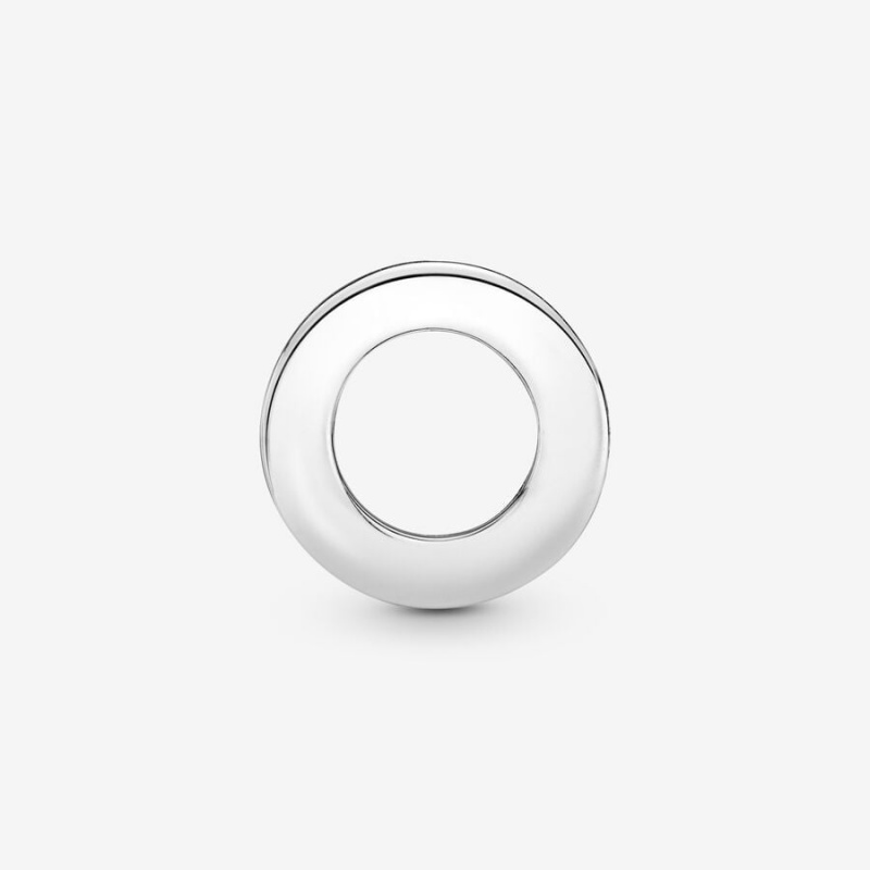 Pandora Circle of Pavé Clip Clips Sterling Silver | 719-IFUYCQ