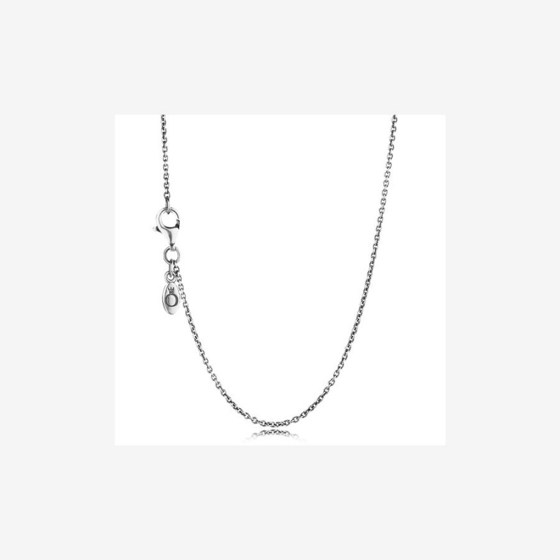 Pandora Classic Cable Chain Necklaces Sterling Silver | 879-CNEYQD