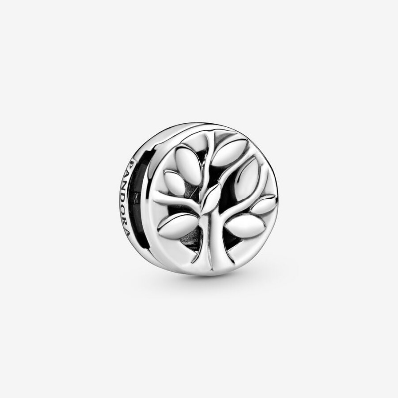 Pandora Family Tree Clip Clips Sterling Silver | 532-BFJYGH