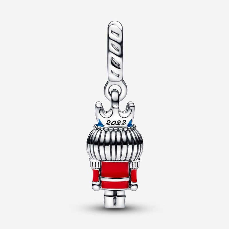 Pandora Festive Nutcracker 2022 Dangle Dangle Charms Sterling Silver | 324-ROVEBU