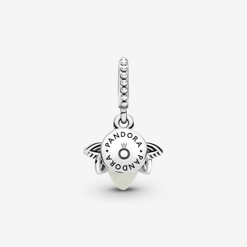 Pandora Glow-in-the-dark Firefly Dangle Dangle Charms Sterling Silver | 367-BVSFIJ