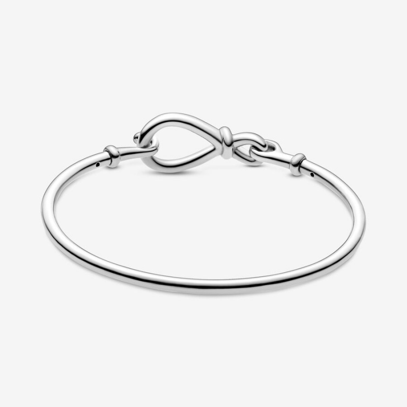 Pandora Infinity Knot Bangle Bangles Sterling Silver | 725-KVTEQI