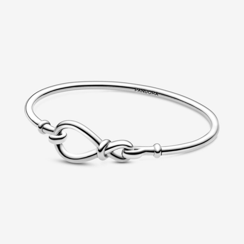 Pandora Infinity Knot Bangle Bangles Sterling Silver | 725-KVTEQI