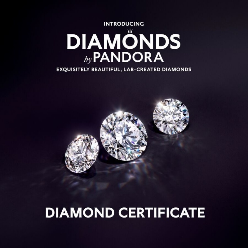 Pandora Lab-created Diamond Styled Sets Gold | 983-UPNQGH