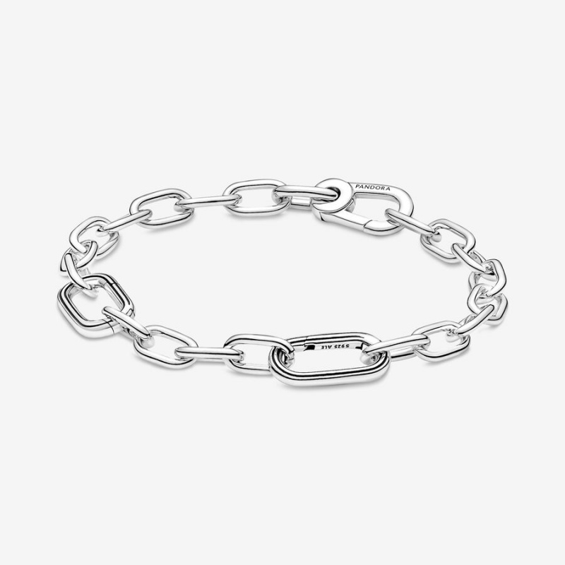 Pandora Link Bracelets Sterling Silver | 706-KQMZUE