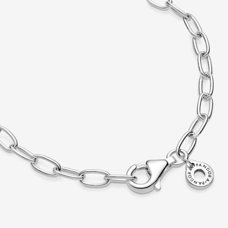 Pandora Link Chain Necklaces Sterling Silver | 172-HXNLTI