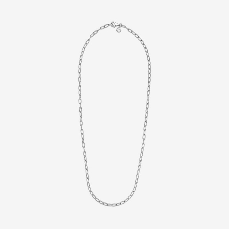 Pandora Link Chain Necklaces Sterling Silver | 172-HXNLTI