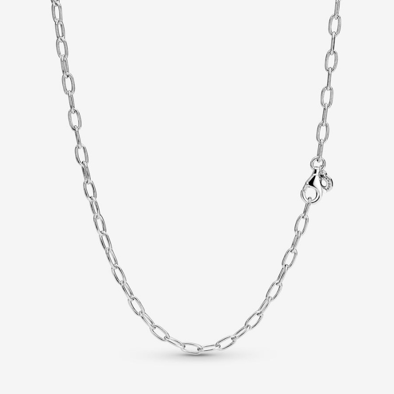 Pandora Link Chain Necklaces Sterling Silver | 172-HXNLTI