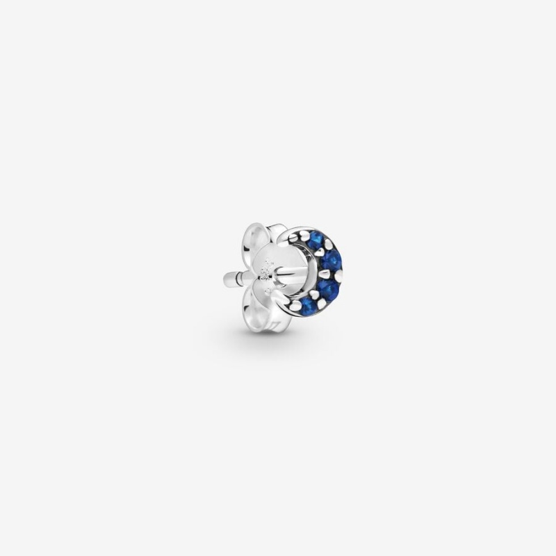 Pandora ME Moon Power Single Stud Earrings Sterling Silver | 493-AJWNXU