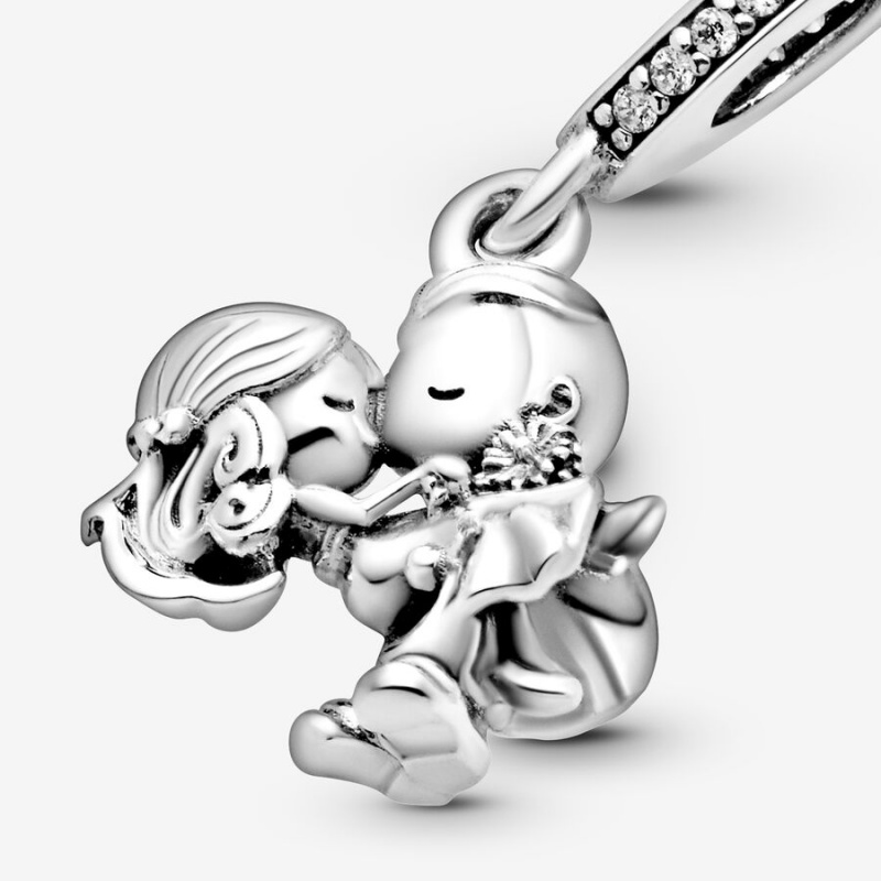 Pandora Married Couple Dangle Dangle Charms Sterling Silver | 160-GAYNCF