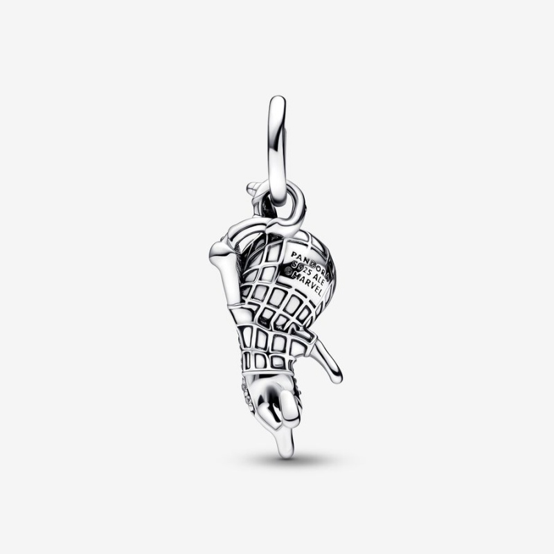 Pandora Marvel Spider-Man Pavé Pendants Sterling Silver | 605-RCIGPF