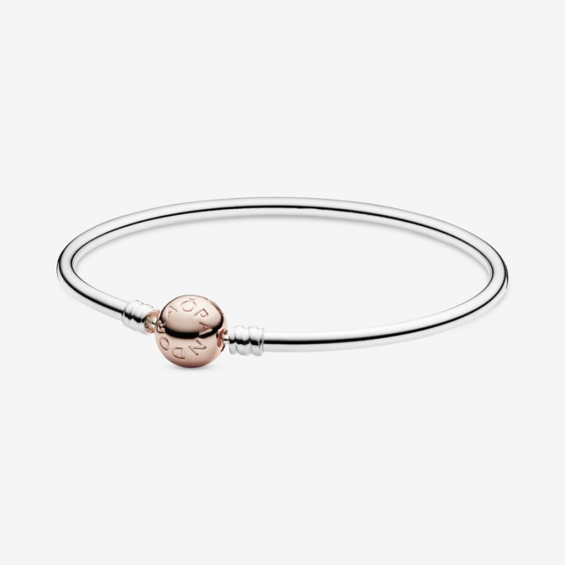 Pandora Moments Bangle Bangles Two-tone | 029-YVTHRP