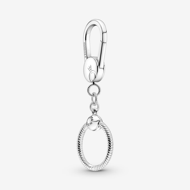 Pandora Moments Small Bag Charm Holders Sterling Silver | 623-WNRZOE