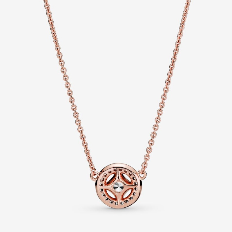 Pandora Necklace & Earring Sets Rose Gold Plated | 520-SPXOAV