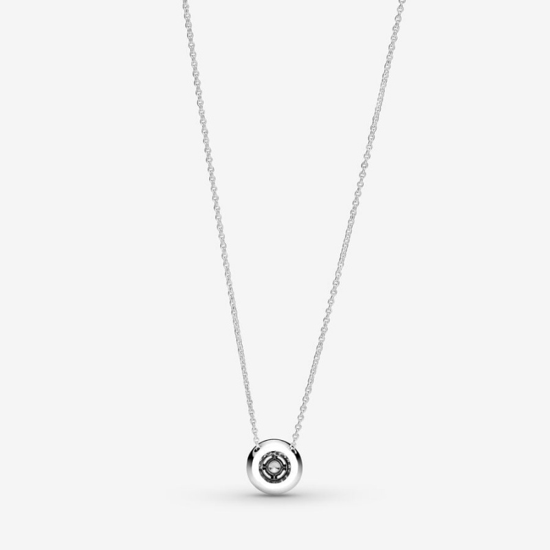 Pandora Necklace & Earring Sets Sterling Silver | 651-TDAMBF