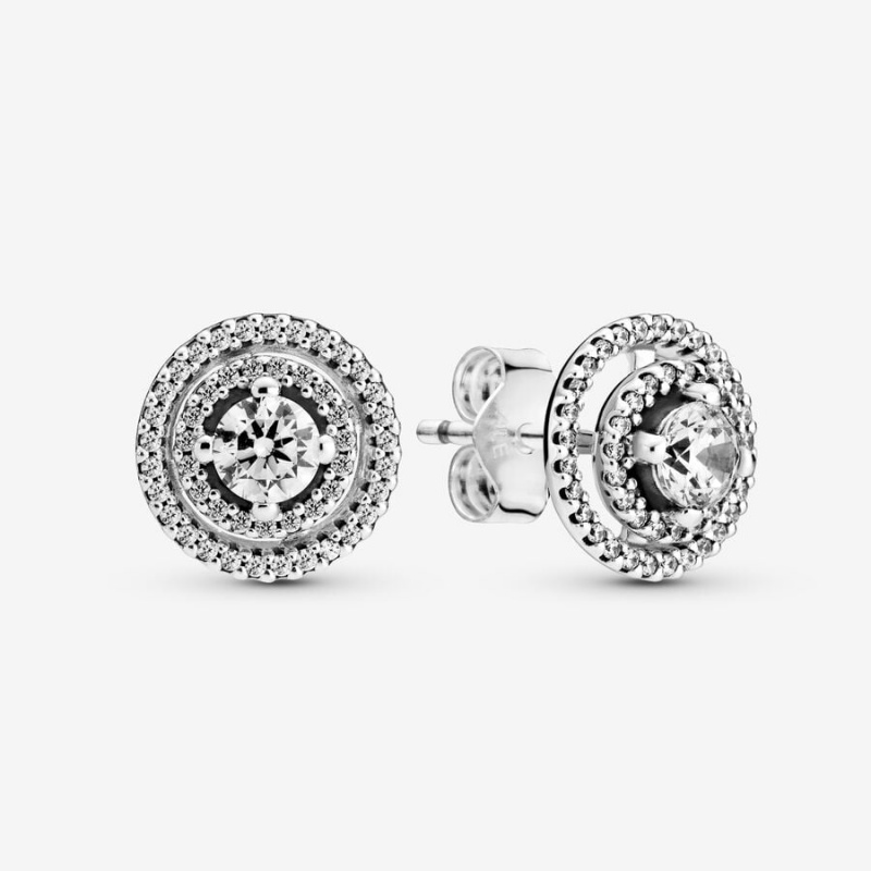 Pandora Necklace & Earring Sets Sterling Silver | 651-TDAMBF