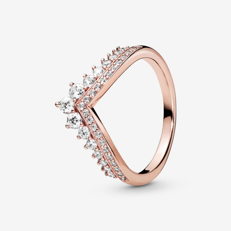 Pandora Pinky Rings Rose Gold Plated | 428-VAQZPX