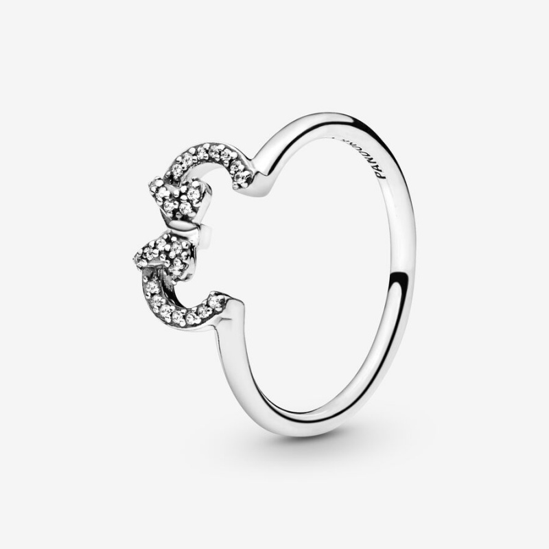 Pandora Pinky Rings Sterling Silver | 024-AUTRQV