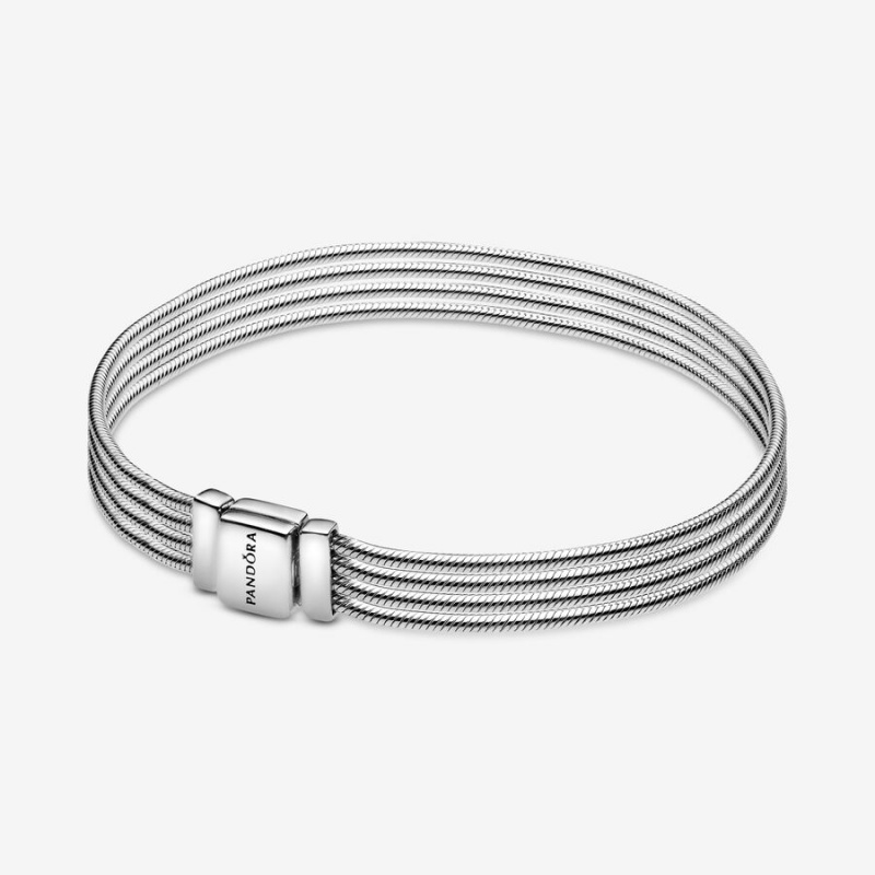 Pandora Reflexions™ Multi Snake Chain Bracelets Pandora Reflexions | 915-DMQSUC