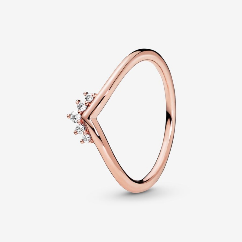 Pandora Ring Sets Rose Gold Plated | 835-OZIGKW