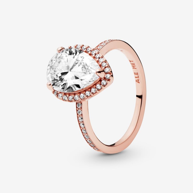 Pandora Ring Sets Rose Gold Plated | 835-OZIGKW