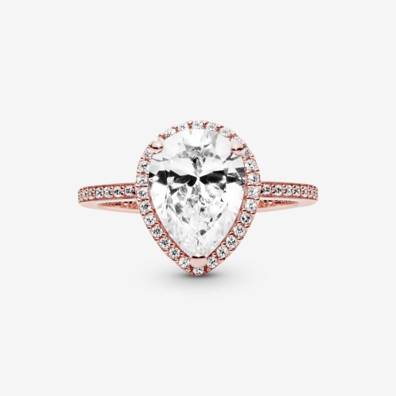 Pandora Ring Sets Rose Gold Plated | 835-OZIGKW