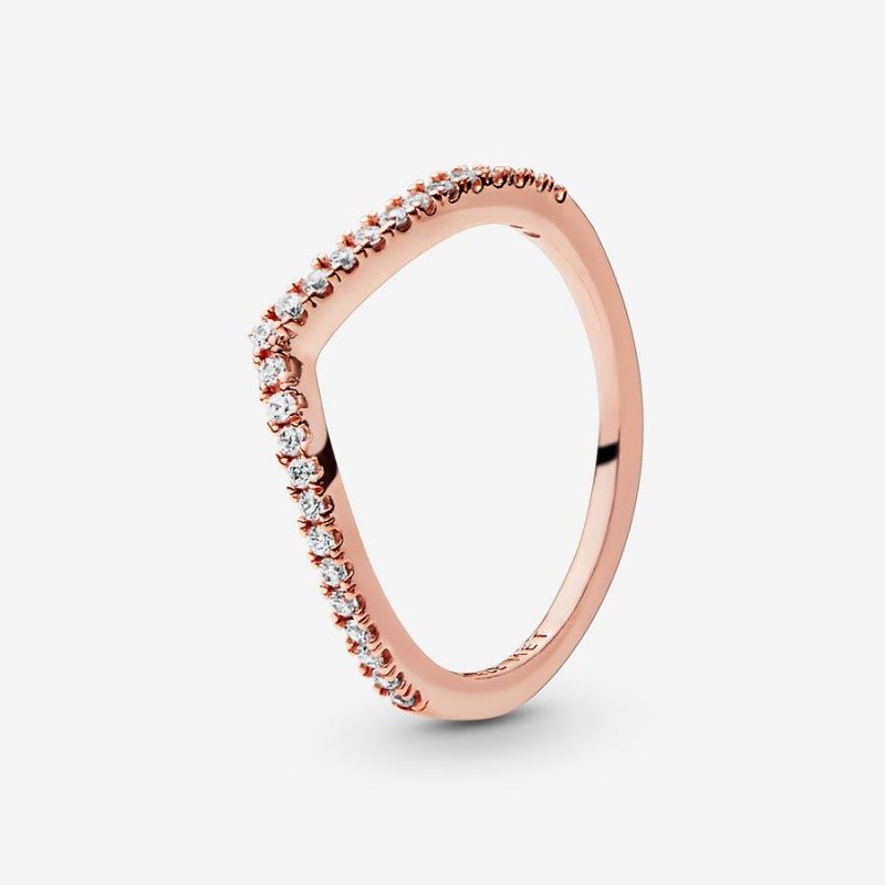 Pandora Ring Sets Rose Gold Plated | 894-EAFUPG