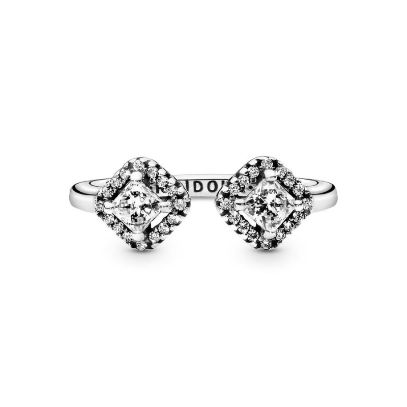 Pandora Ring Sets Sterling Silver | 034-MSPCEQ