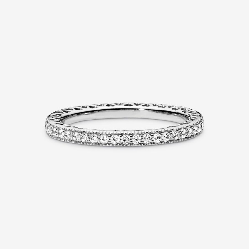 Pandora Ring Sets Sterling Silver | 495-UDXZKA